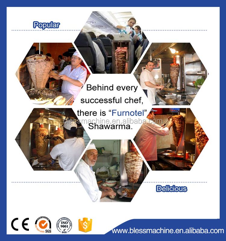 Electric and Gas Shawarma Machine in Qatar for Meeting Customer Requirements