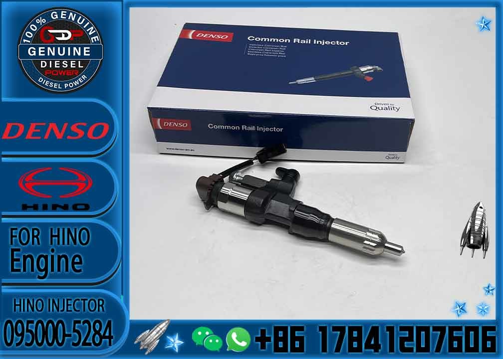 Fuel Injector 095000-5281 095000-6810 095000-5284 for Hino J08 Engine