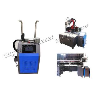Pulse Width Adjustable 50W MOPA Laser Derusting Machine