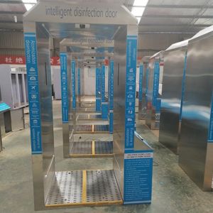 ce standard intelligent temperature channel atomization disinfection automatic