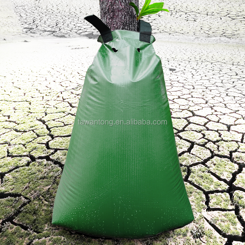 Upgrade Your Tree Care Slow Release Drip Irrigation PVC Water Bag for 20 Gallon Trees