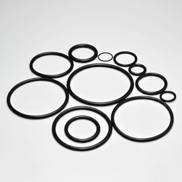 Quality Temperature Range -40C°-280°C FKM O Rings in Black Color and Size Range 1mm To 1000mm for Industrial Applications for sale