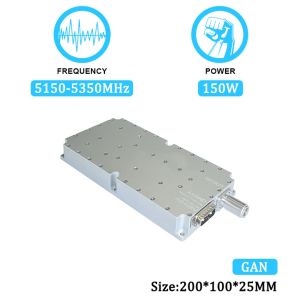  Fpv Anti Drone Module Jammer 150W 5.2g Antidrone Drone Signal Jamming Module With GAN And Isolation Protector Manufactures