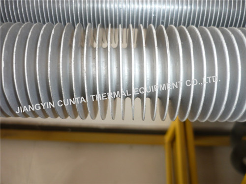 SA249 TP304 Aluminium Extruded Fin Tube For Air Cooler / Heat Exchanger