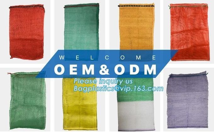 Reusable Solid Shopping Bag String Grocery Bag Shopper Cotton Tote Mesh Net Woven Portable Durable Shopping, BAGEASE