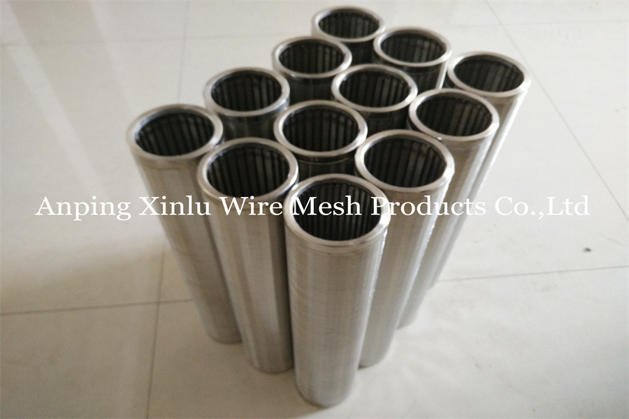SS304 316L Wedge Wire Johnson Screen Tube For Replace Changeable Filter Element