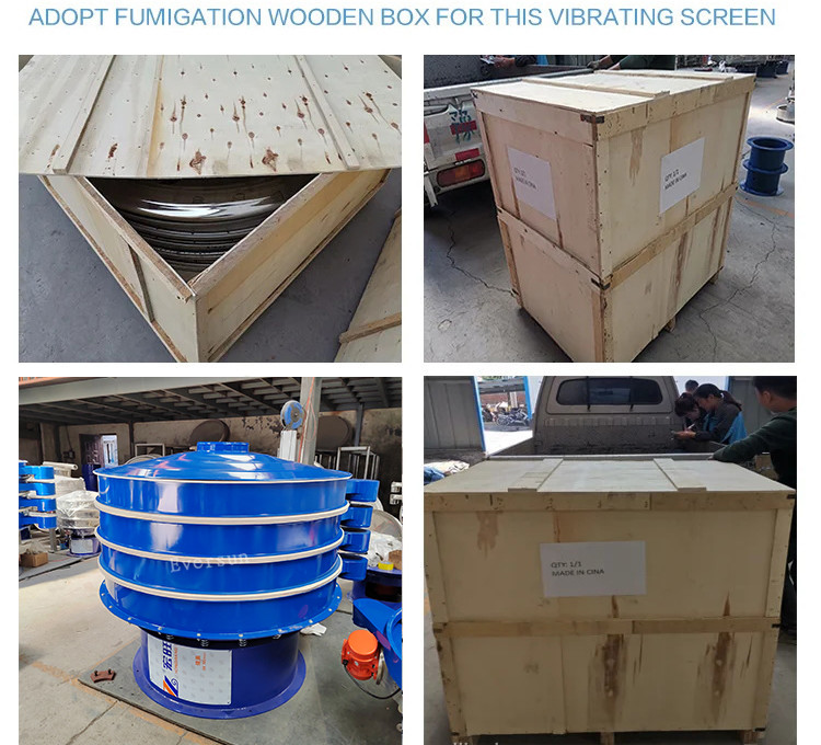 Automatic Detergent Powder And Chemical Powder Screening Machine Vibrating Sieve