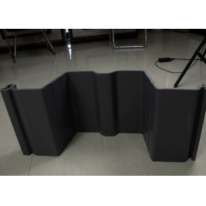 Recycled Plastic PVC Sheet Pile For Water Control Solution Grey Color