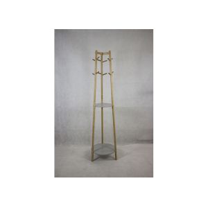China 12 Hanger 10kg 170cm Height Coat Rack With Shoe Bench on sale