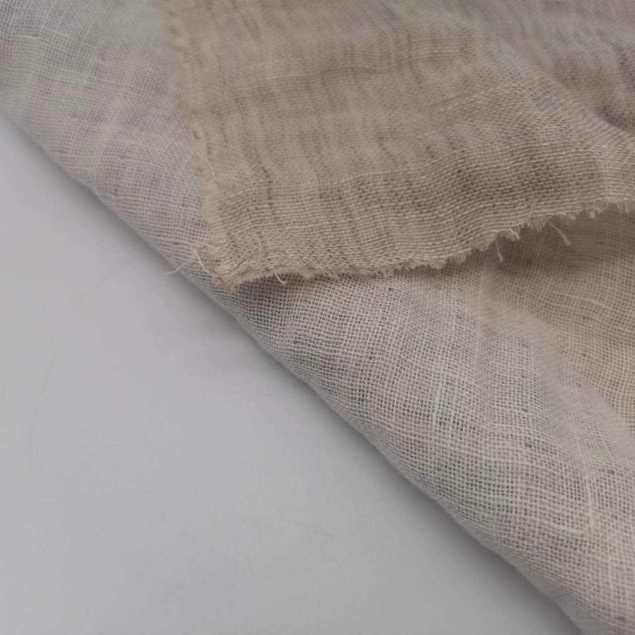 20sx20s 100% Linen Home Textile Fabrics 145gsm Anti Bacteria Breathable