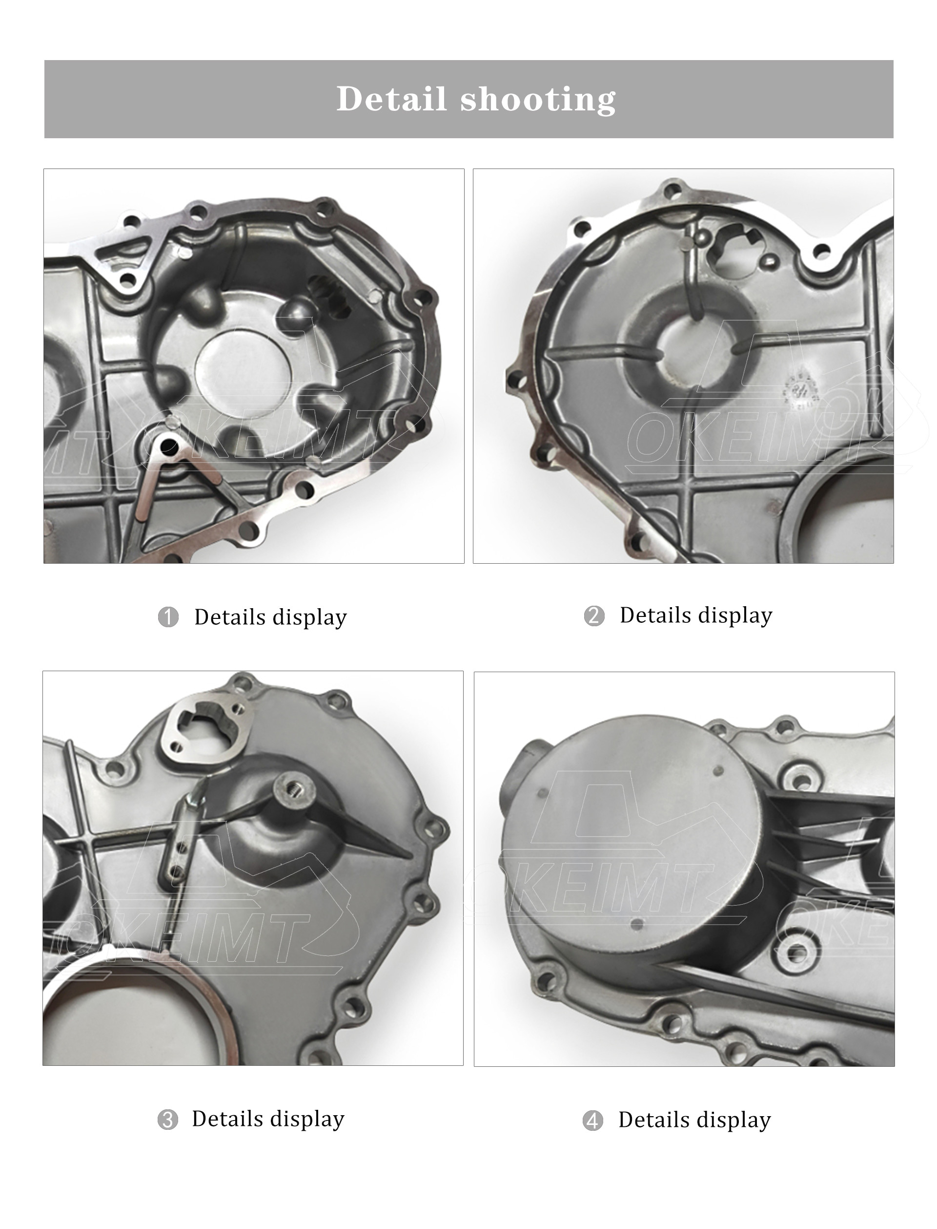 65.01305-5074A Timing Gear Timing Cover Replacement For Doosan Daewoo DB58