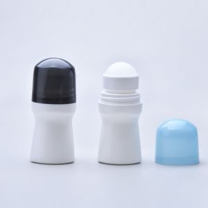 Empty Colored Roll On Deodorant Bottles OEM Plastic Roller Bottles