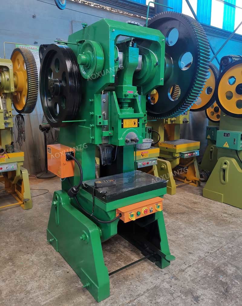 40T Angle Code Production Line Servo Feeder Punching Machine With Mold
