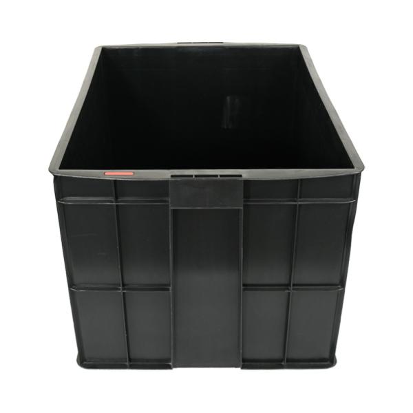 Customized Color Food Mobile Turnover Solid Box Harvest Storage PP Crate Large
