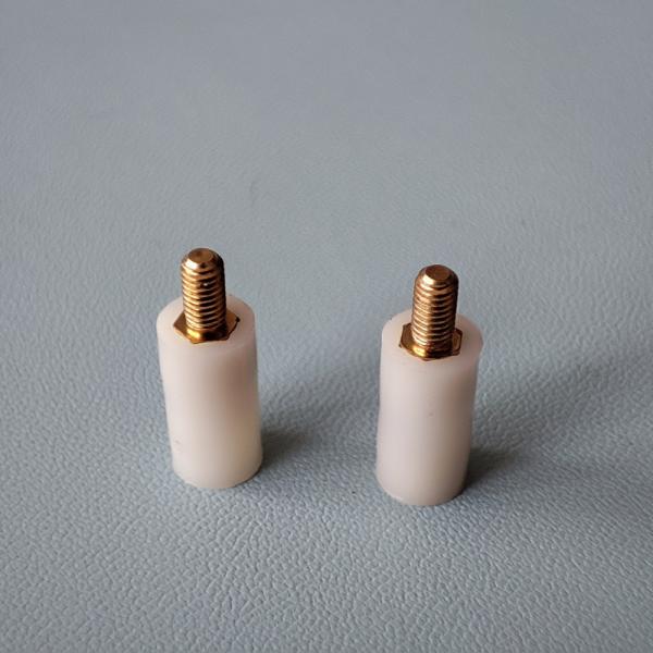 ISO 9001 Round Nylon Pillar Isolation Distance Bolts M4 Standoff Spacer M3X6.5