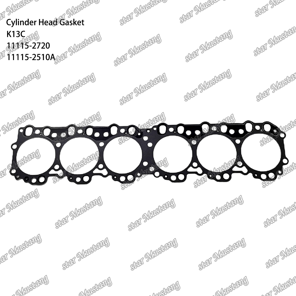 Cylinder head K13C 11115-2720 11115-2510A For HINO Engine Spare Parts