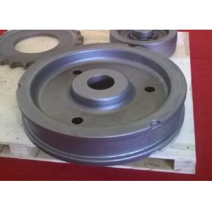  Shot Blasting Surface Green Sand Castings Wheel Hub For Wheel Crane Manufactures