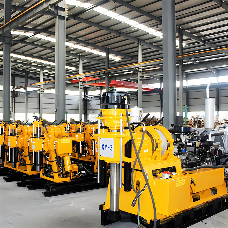 XY-3 Hydraulic Core Drilling Machine 600m Rope Core Extraction Machine Deep Hole Wheel Rock Drilling and Core Extraction Equipment