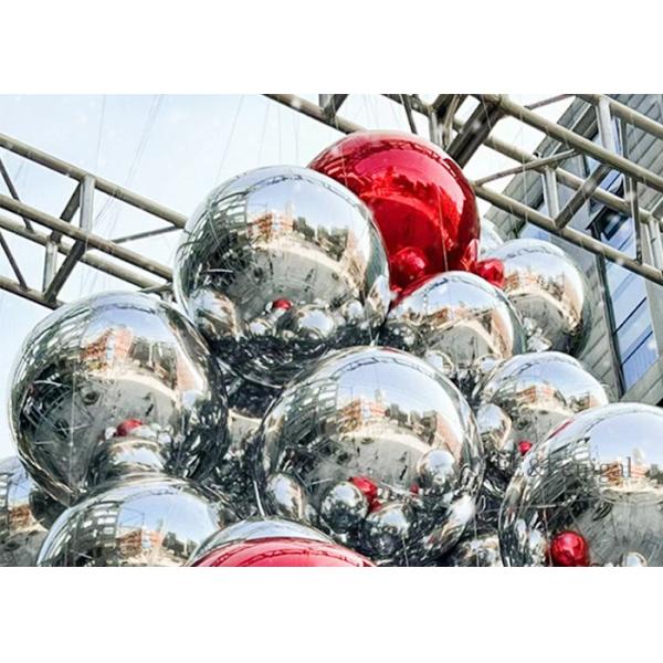 Double-Layer PVC Inflatable Mirror Balloon for Events