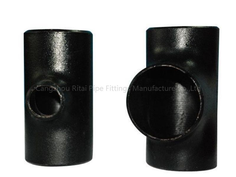 DN300 Sch 40 Pipe Fitting Tee Equal ANSI B16.9 Welded Carbon Steel 1/2" - 48"