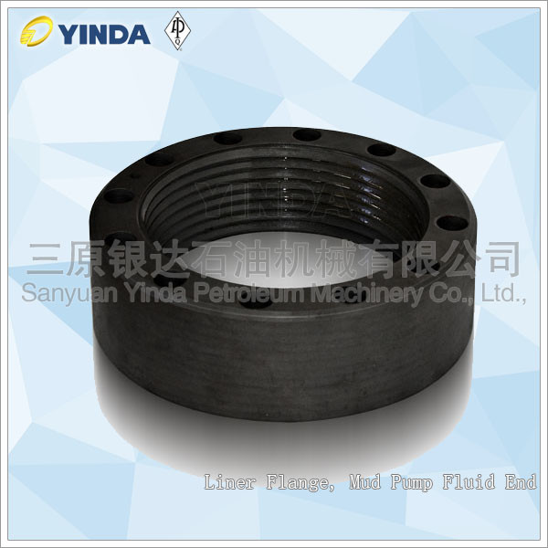 Haihua F1600 Mud Pump Liner Flange, Mud Pump Fluid End HH11309.05.015.152 mud pumps for drilling rigs