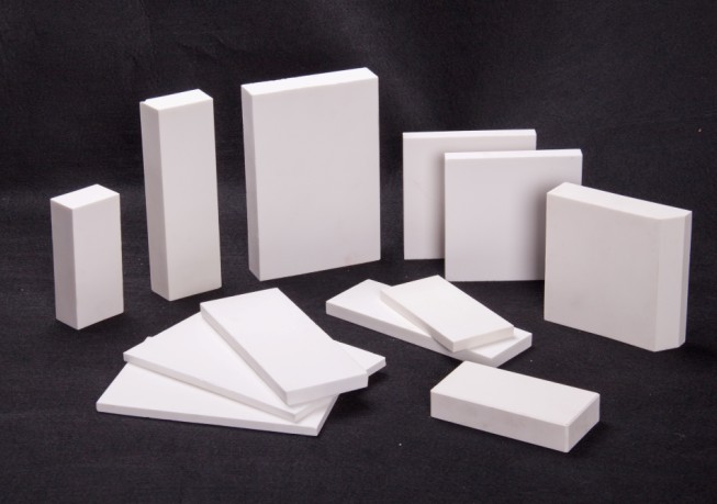 White 92% Alumina Ceramic Bricks for Pebble Mill Ball Mill Common Refractoriness