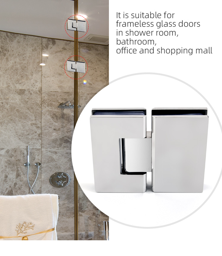 180 Degree Glass Pool Fence Hydraulic Hinge Stainless Steel Hinge for Shower Enclosure