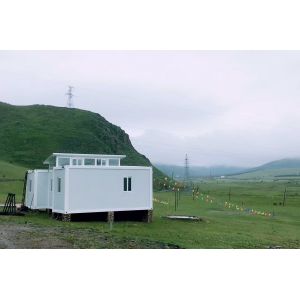 40ft 20ft Light Steel Prefab Modern Villa Style Expandable Container Homes With