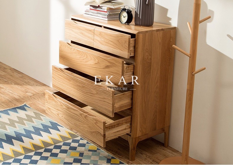 Chest Of Draws Solid Wood Side Cabinet Sideboard Nordic Designs FL-B038-D