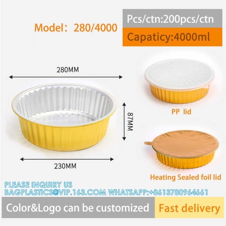 250mm Diameter 3000ml Disposable Chafing Dishes Buffet Set Chafer Wire Racks Stand Kit Dish Serving Trays Food