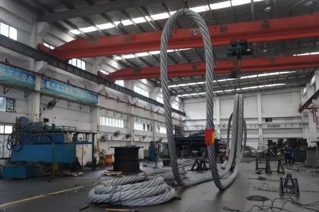 3:1 GB/T 30587 300mm Cable Laid Grommet Sling