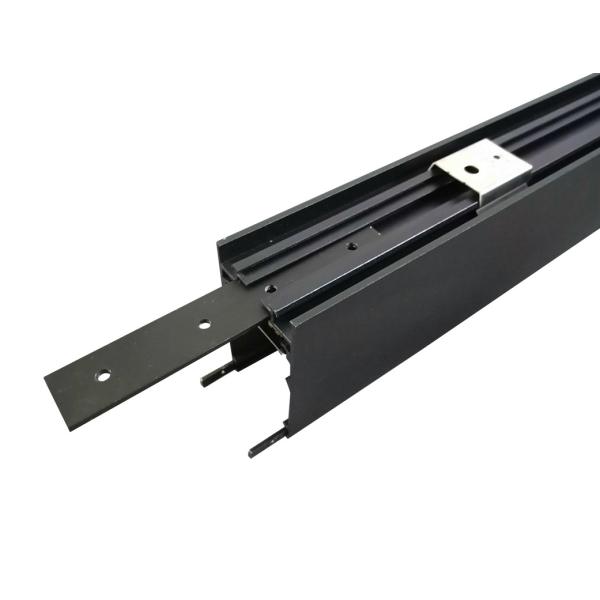 Quality K&C Black Extruded 77mm LED Magnetic Track Light for sale