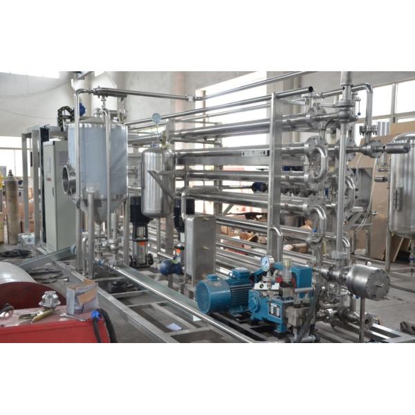 Quality Pineapple Juice / Tea Drink UHT Sterilization Machine SUS304 / SUS316L for sale