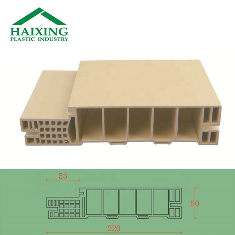 Online Technical Support Waterproof WPC Door Frame Profile for Modern Design Style