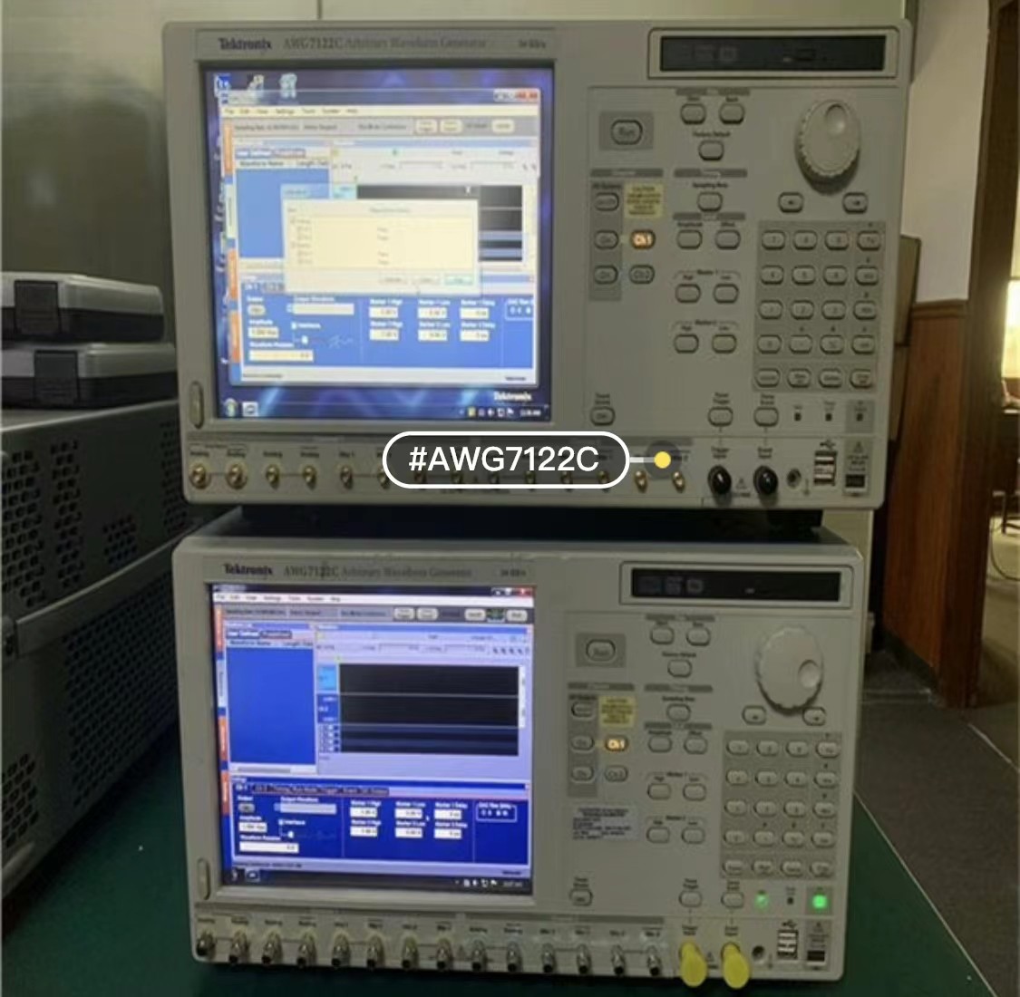 Tektronix AWG7122C Arbitrary Waveform Generator 3.2 GHz or 5.6 GHz 12 GSs/s 2 Channel