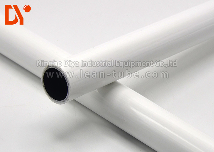 PE Coated Custom Lean Tube 28mm Diameter 2.0mm Thickness SPCC Steel Pipe