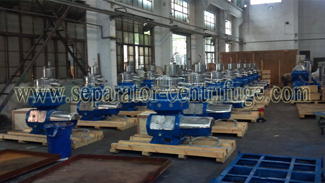 Large Capacity Natural Latex Separator , Cream Skim Concentrated Purifier Centrifuge