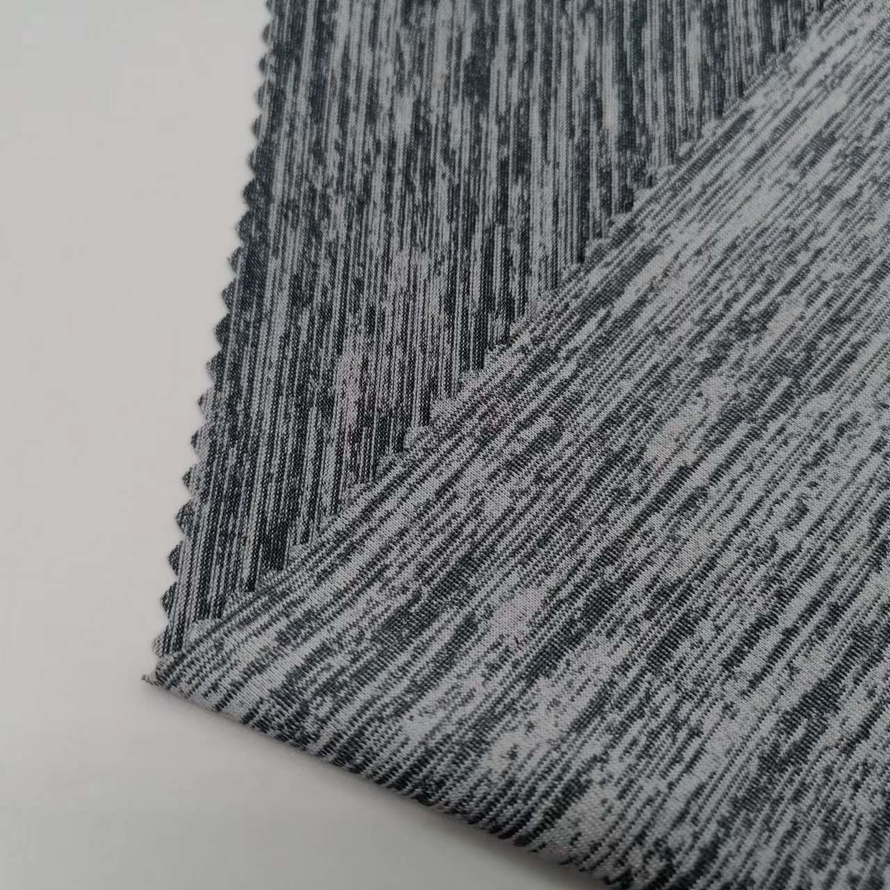 Cationic 150D 40D 90% Polyester 10% Spandex Sportswear Material Fabric UV Proof
