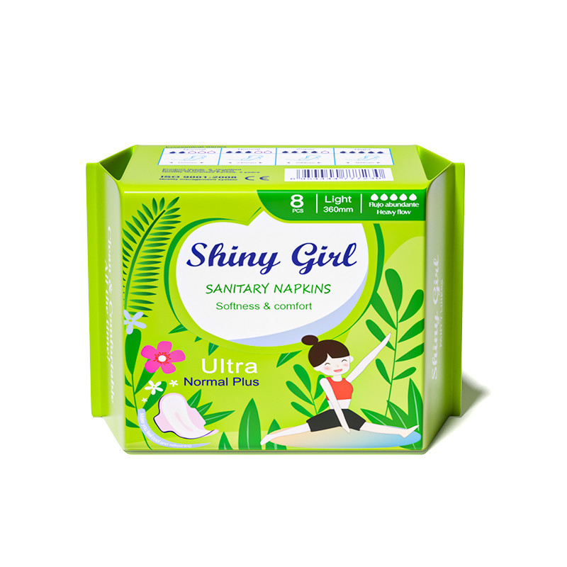 Ultra Thin Leak Free Women Sanitary Napkins Breathable Disposable Sap Japan Absorbent OEM