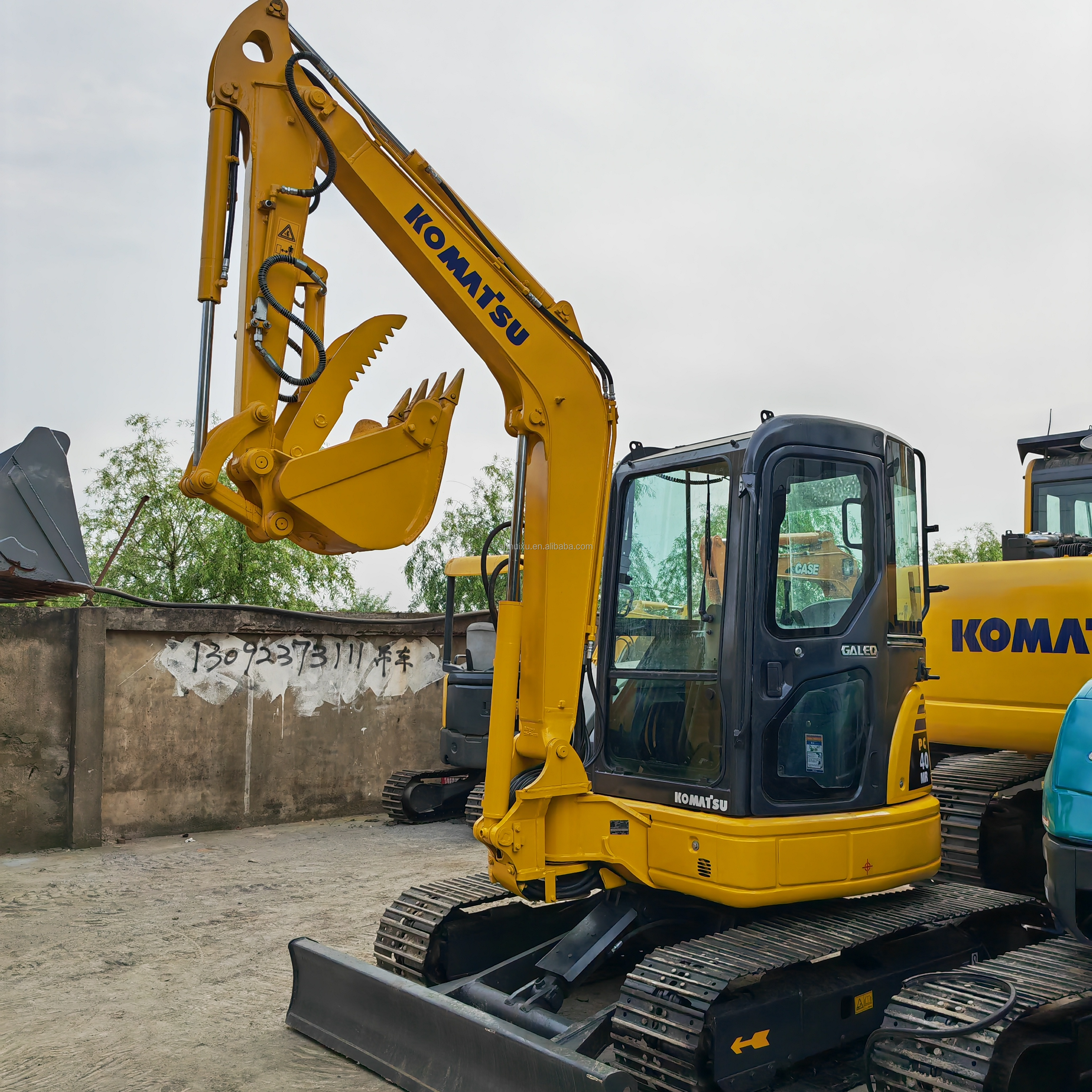 Used mini excavator Komatsu PC40MR small digger used machinery mini excavators crawler Komatsu PC40MR factory price