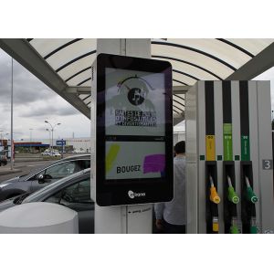 Stand Alone Digital LED Display Elegant Cabinet Type 27777 dot/㎡ Density