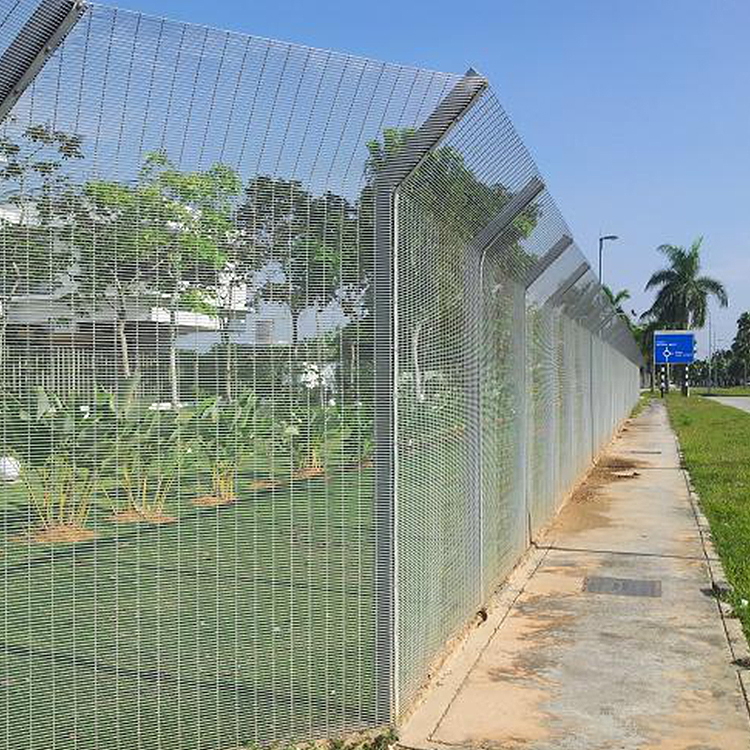 Wholesale cheap Airport Fence anti climb Wire Mesh 358 high security metal wire wall fence panels