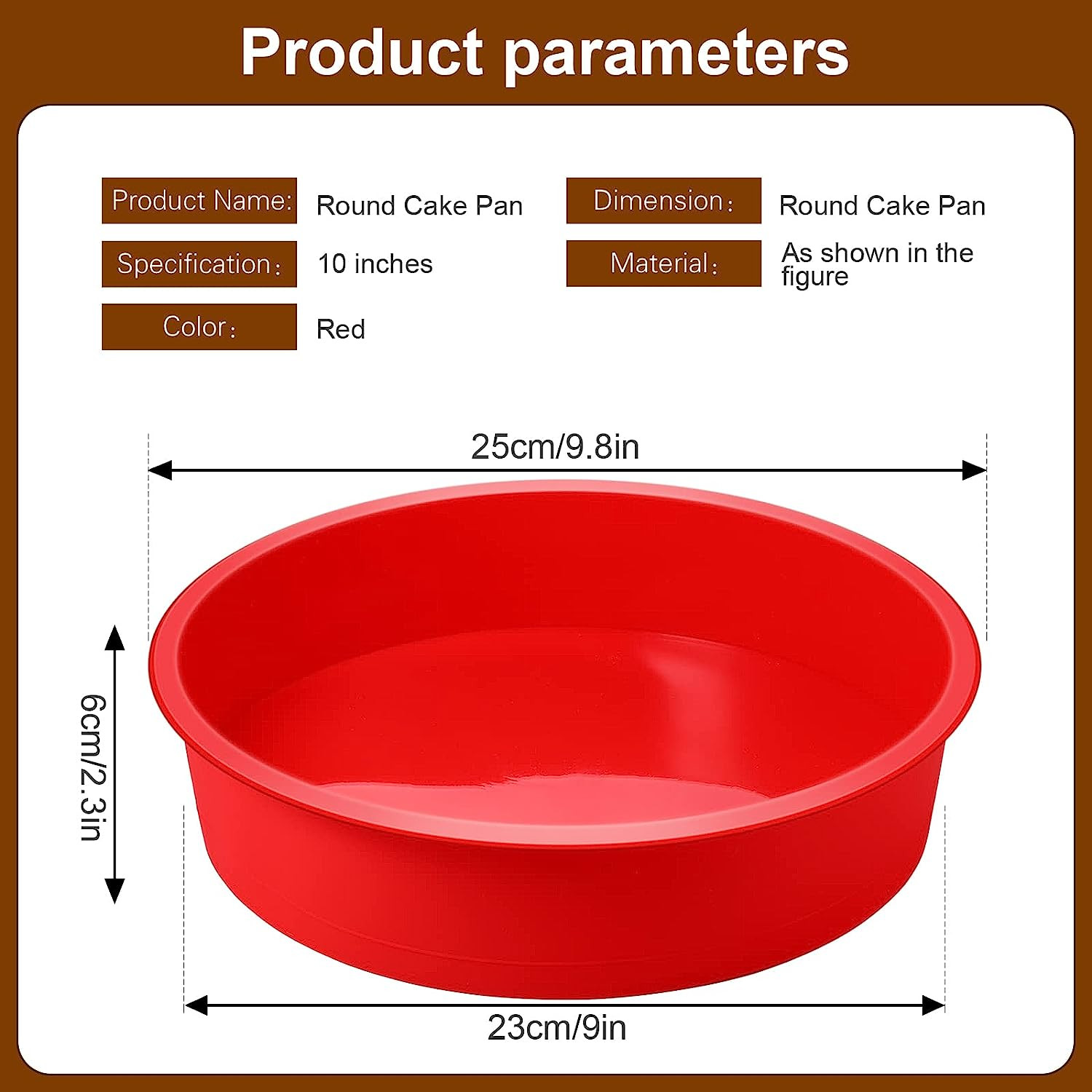 Tasteless Silicone Cheesecake Mold For Baking Microwaveable Practical