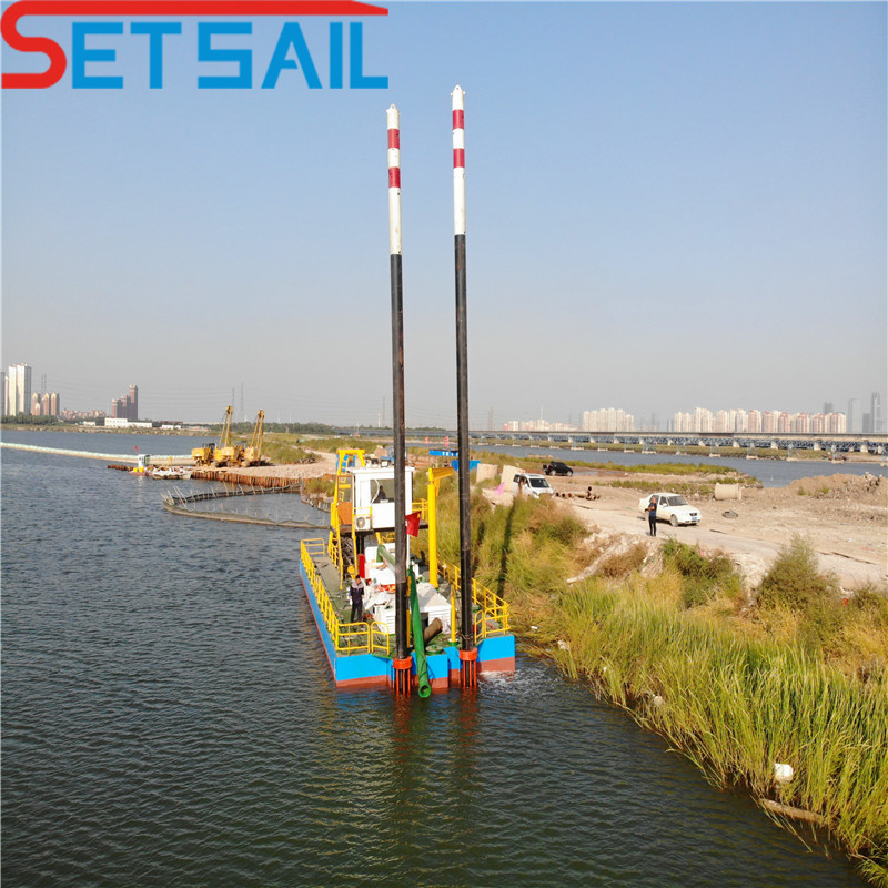 Steady Siemens PLC 8inch Cutter Suction Dredger for Dredging Project