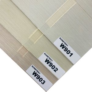 Customization 100% Polyester Roller Zebra Blinds Fabric For Window