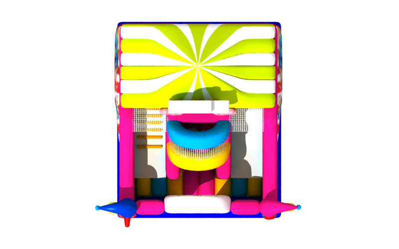 OEM Inflatable Bouncy House With Slide New Design Clown Inflatable Combo