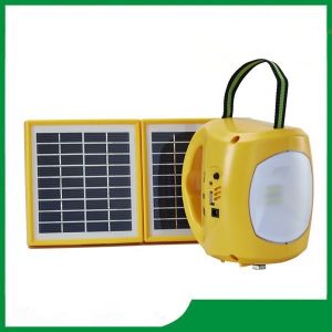 High power led solar camping lantern with mobile phone charger, mp3, radio for cheap sale