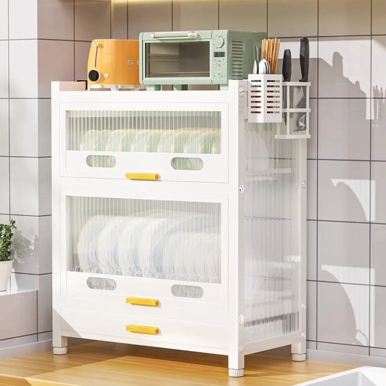  Kitchen Countertop Cabinet with Excellent Sealing Performance Compact Structure Design and Vertical Layered Layout Manufactures