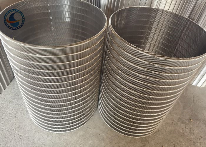 Stainless Steel 304 V Slot Johnson Wedge Wire Screens Centrifuge Filtration
