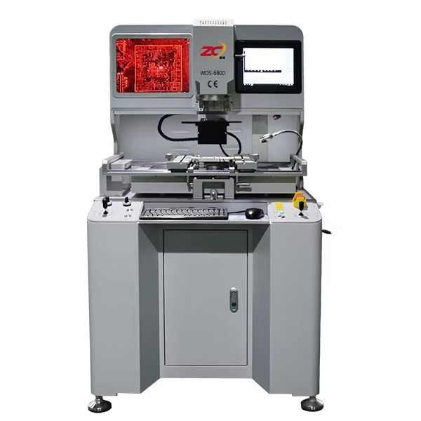 Quality Wisdomshow WDS-880D PLC Automatic BGA Rework Station with 7-Axis Electric Control and High Precision for PCB Repair for sale